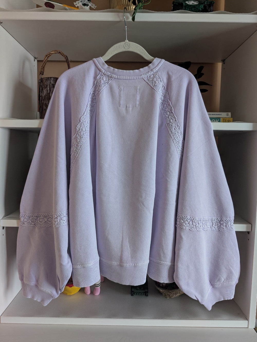 Aerie Hey Crochet Sweatshirt - Picture 2 of 3